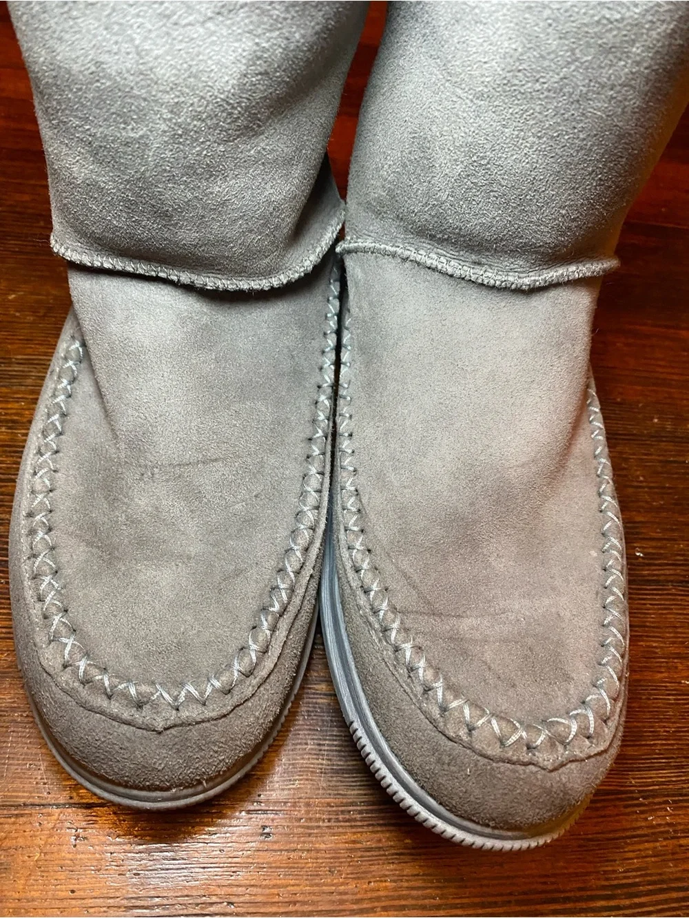 EUC Manitobah WR Reflections Mid Winter Boot w/ Geometric Embroidered Collar